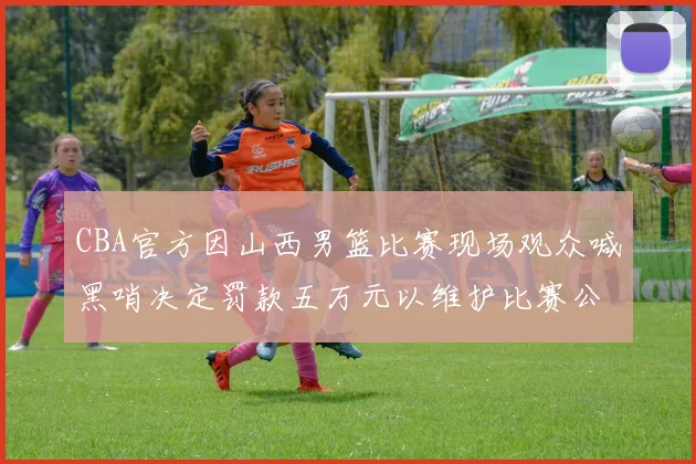 CBA官方因山西男篮比赛现场观众喊黑哨决定罚款五万元以维护比赛公正性